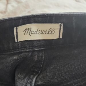 Madewell Charcoal Denim Pants